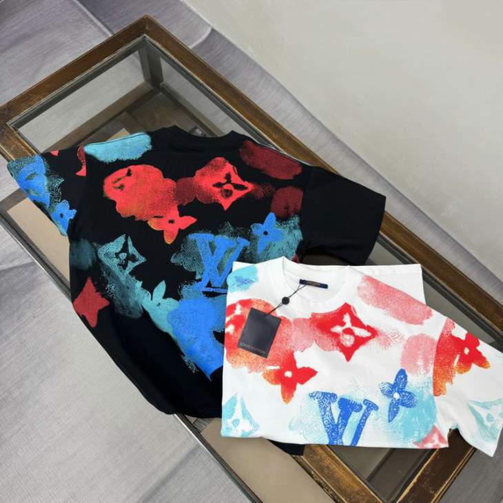 Picture of Louis Vuitton T Shirts Short _SKULVXS-Ltltx2176678